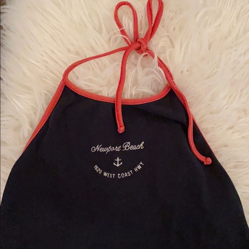 Brandy Melville halter crop top